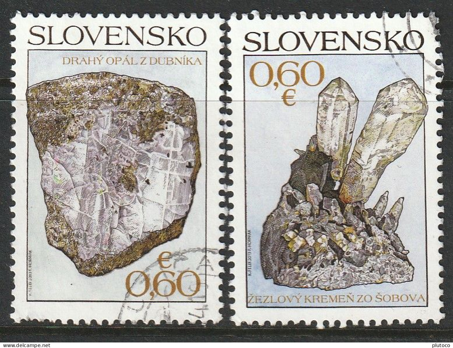 ESLOVAQUIA, USED STAMP, OBLITERÉ, SELLO USADO, - Otros & Sin Clasificación