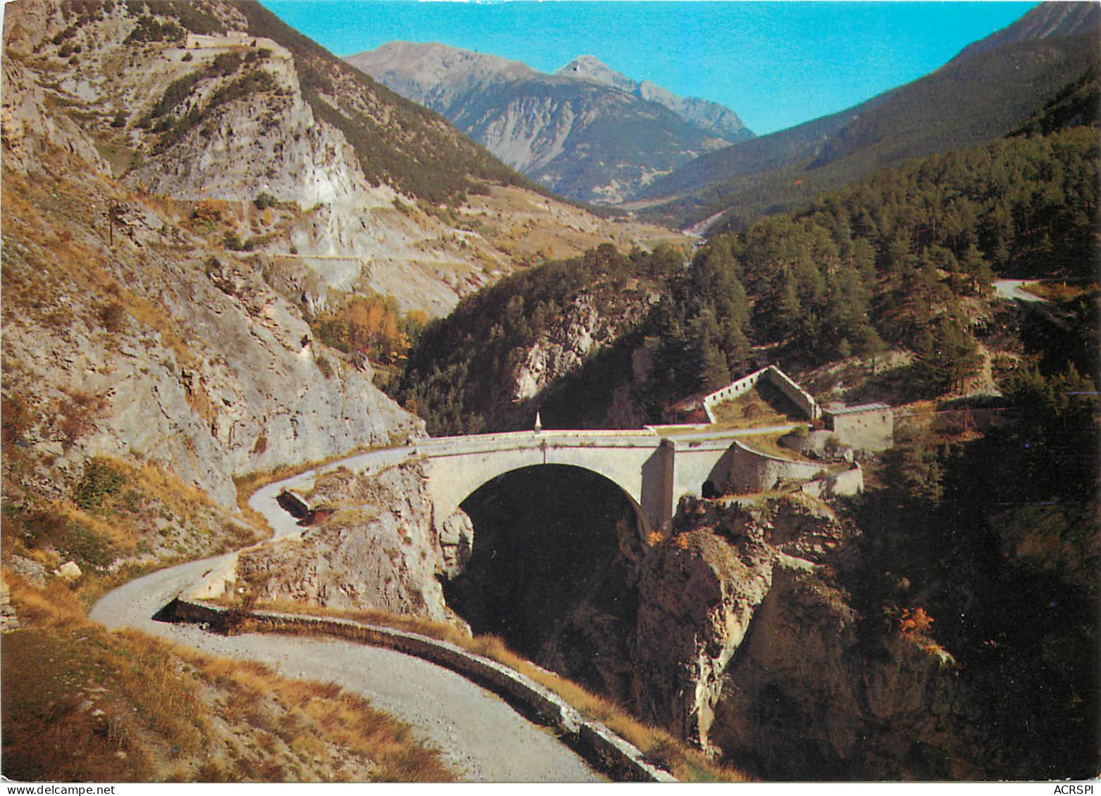 BRIANCON Le Pont D Asfeld Au Fond Le Chaberton 29(scan Recto Verso)ME2652 - Briancon