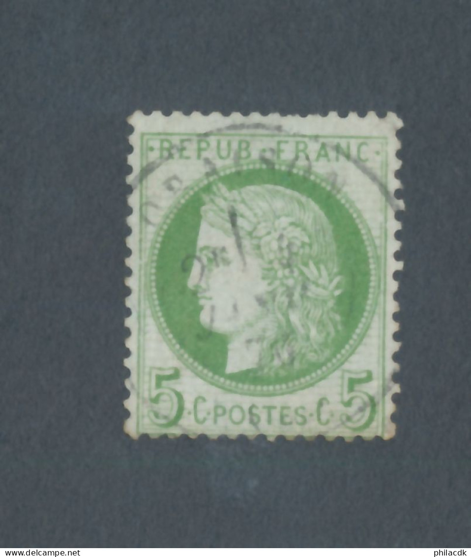 FRANCE - N° 53 OBLITERE AVEC CAD? - COTE : 10€ - 1872 - 1871-1875 Cérès