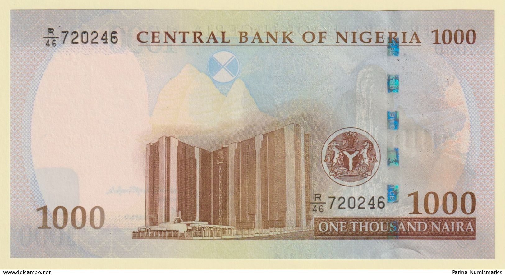 Nigeria. 1000 Naira. 2016. R/46 Prefix. P.36i. Crisp UNC - Nigeria
