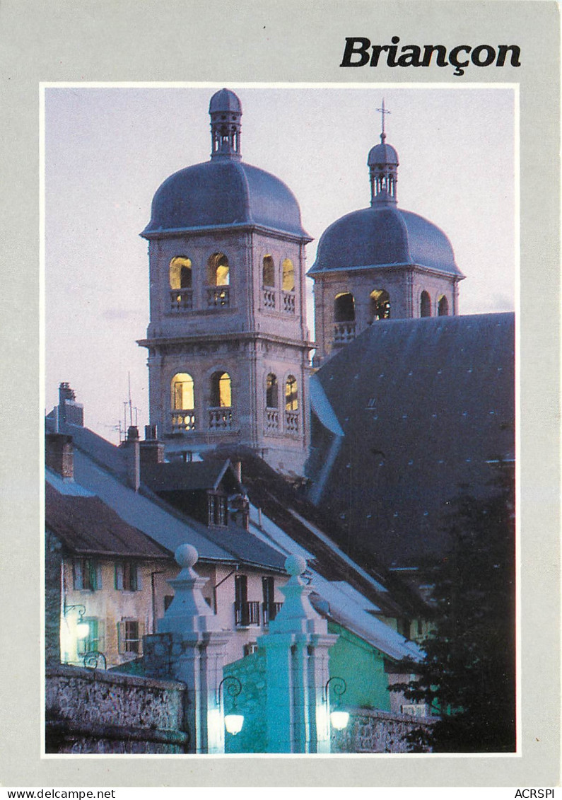 BRIANCON VAUBAN La Collegiale Notre Dame La Nuit 6(scan Recto Verso)ME2659 - Briancon
