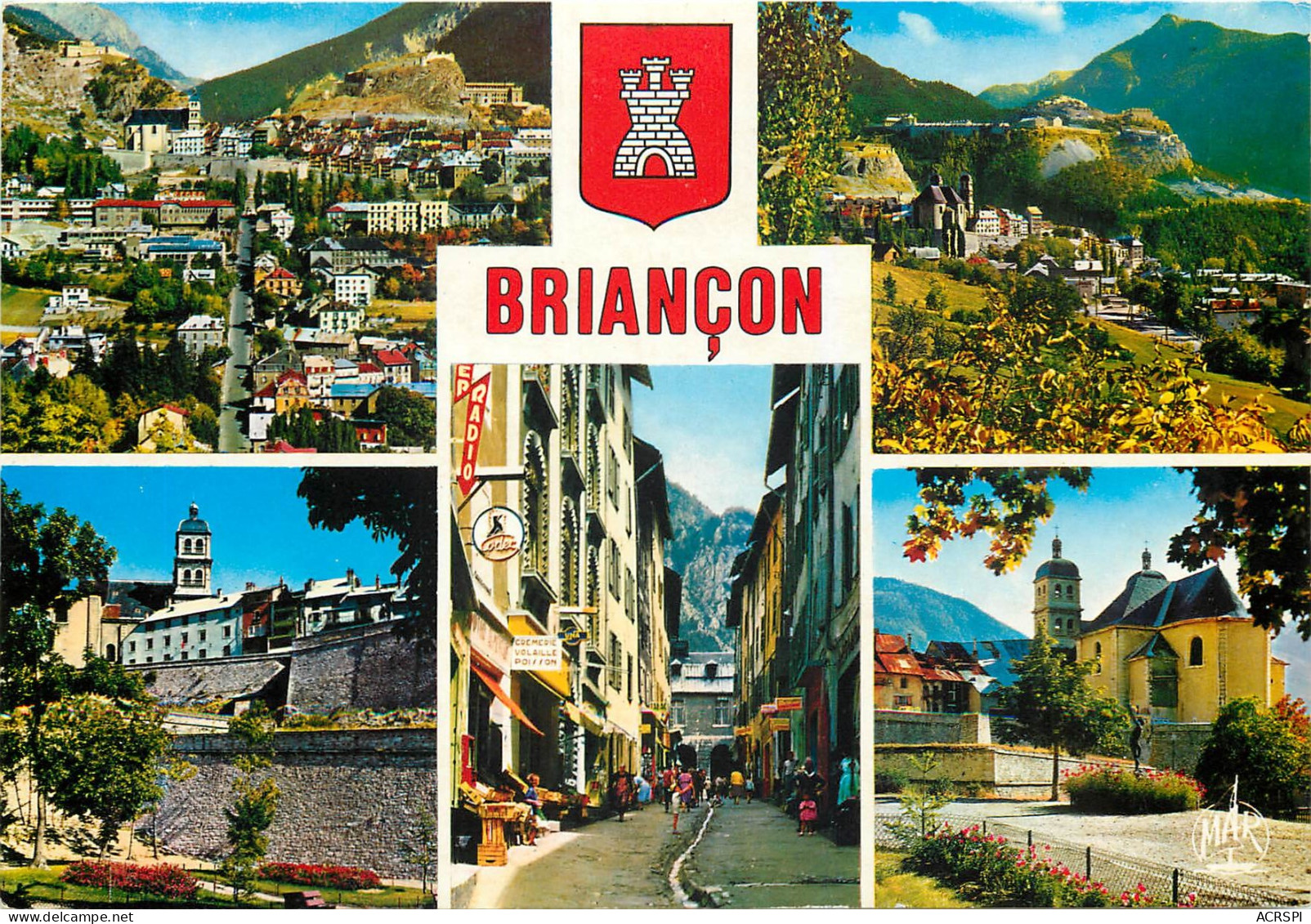 BRIANCON Vue Generale Forts Des Tetes Et Randouillet 5(scan Recto Verso)ME2661 - Briancon