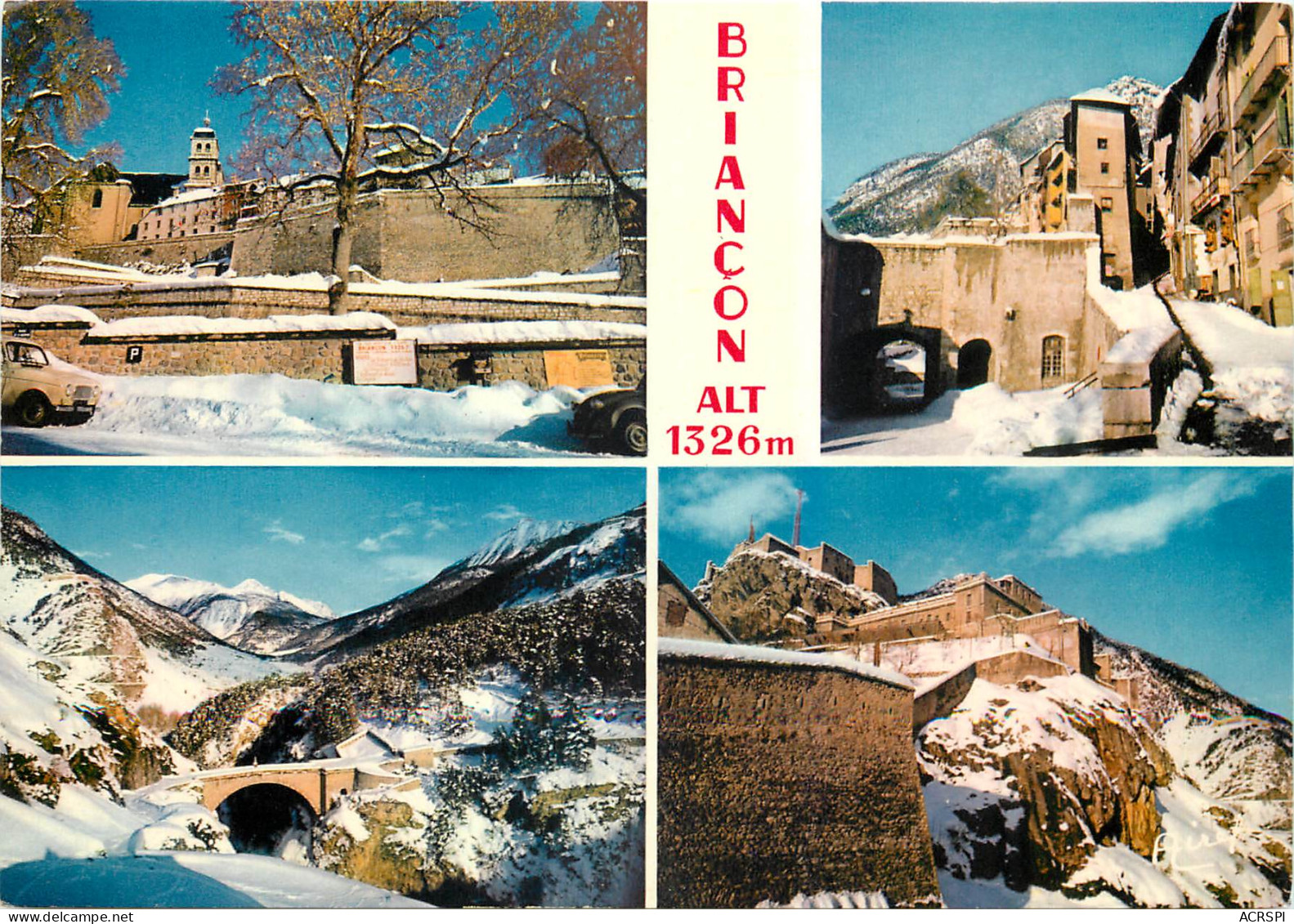 BRIANCON Les Remparts Vauban La Petite Gargouille 18(scan Recto Verso)ME2662 - Briancon