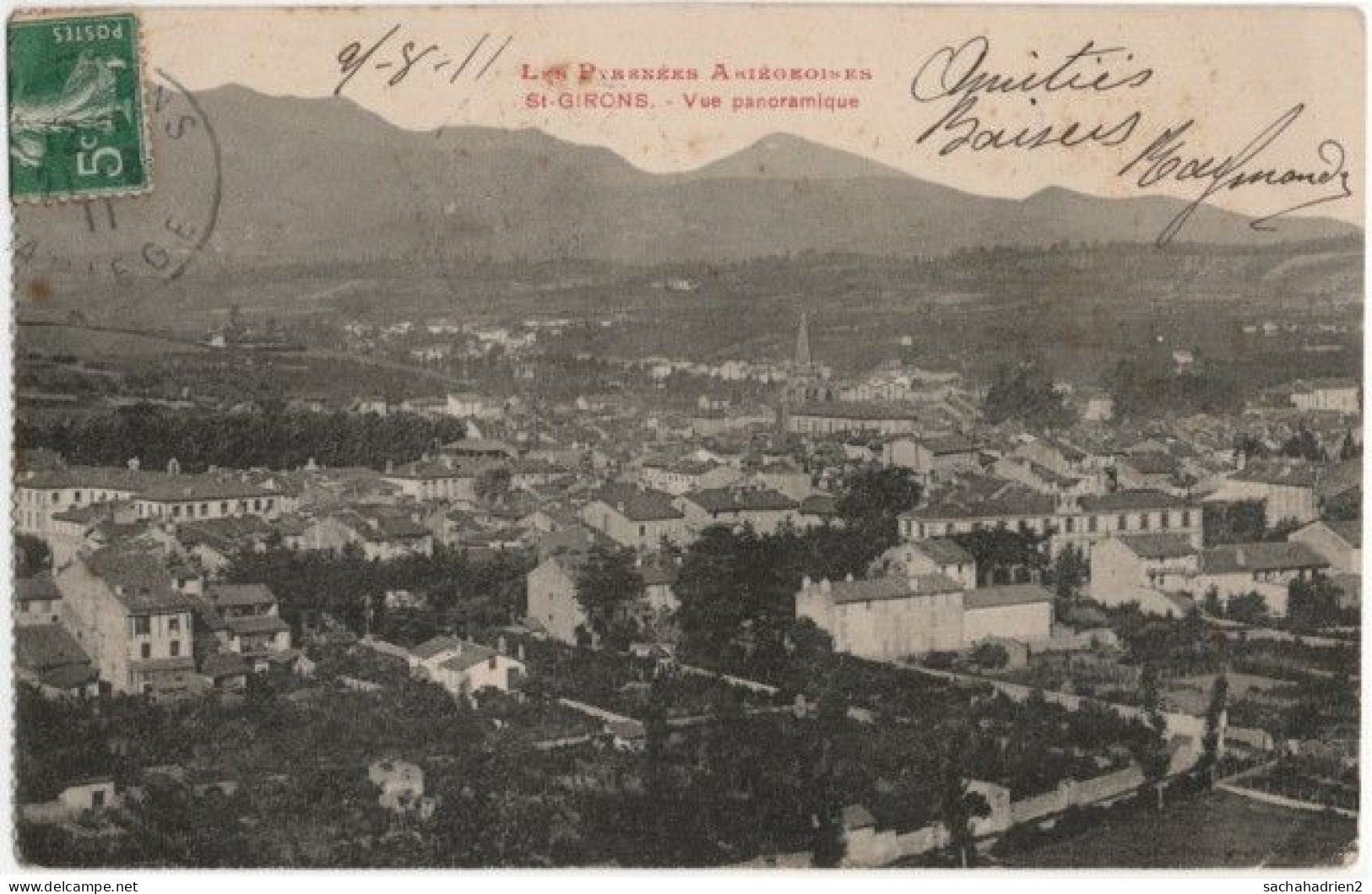 09. ST-GIRONS. Vue Panoramique - Saint Girons