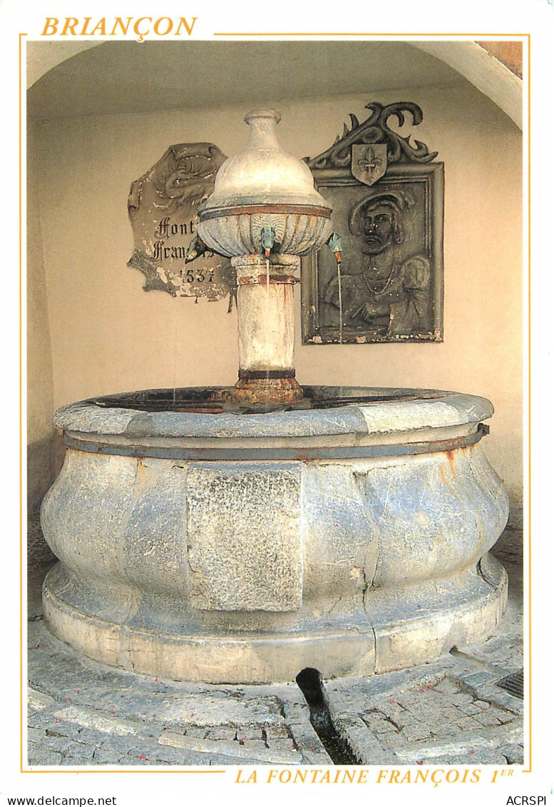 BRIANCON La Fontaine Francois 1er 5(scan Recto Verso)ME2663 - Briancon