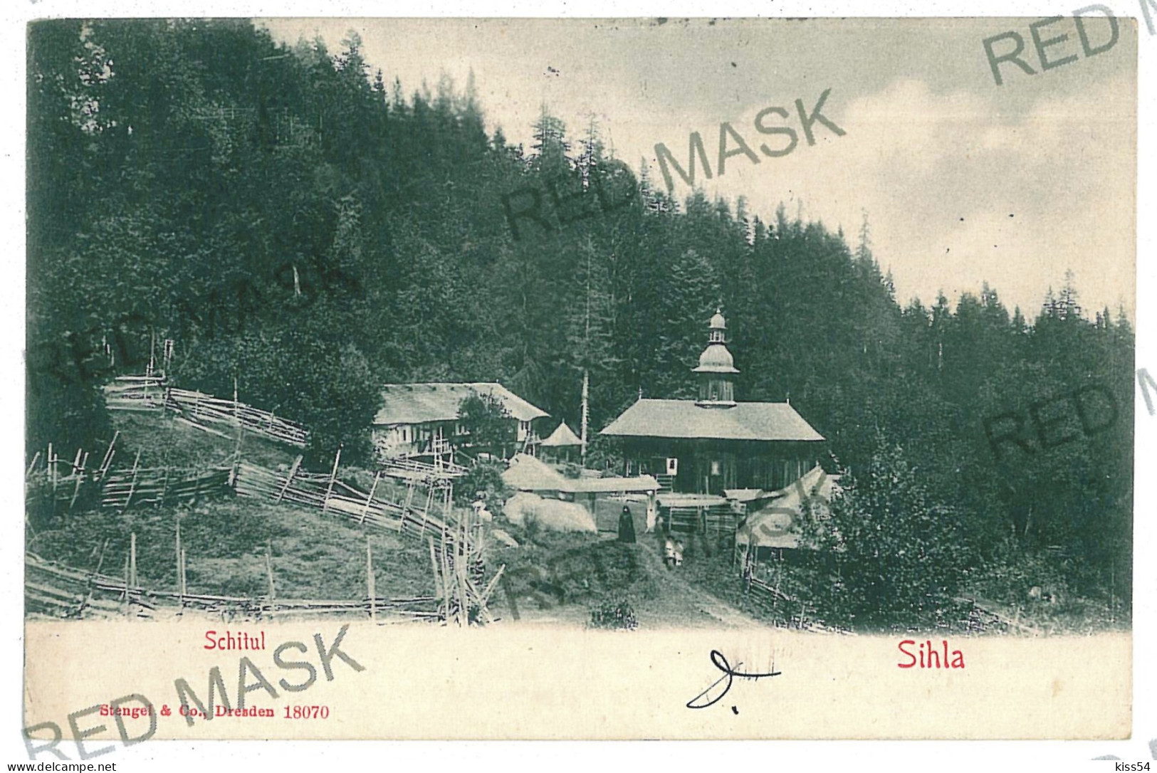 RO 40 - 11748 Schitul SIHLA, Neamt, Romania - Old Postcard - Used - 1906 - Rumänien