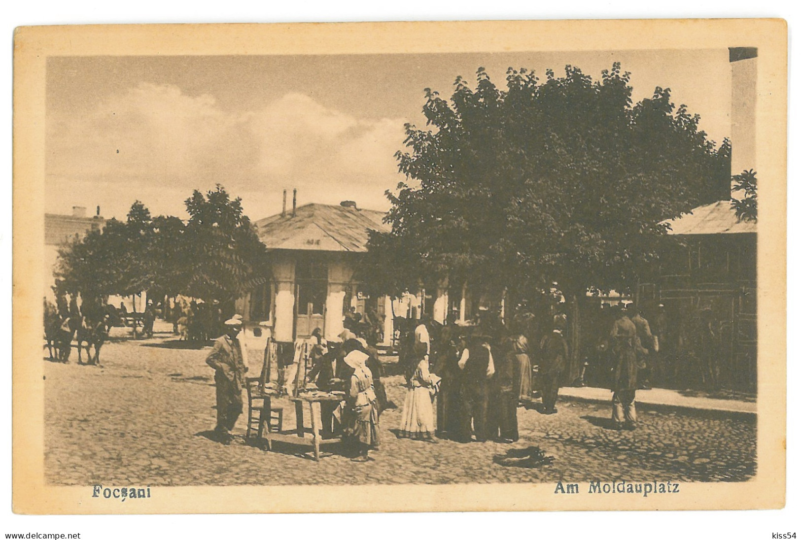RO 40 - 17557 FOCSANI, Market, Romania - Old Postcard - Unused - Roemenië