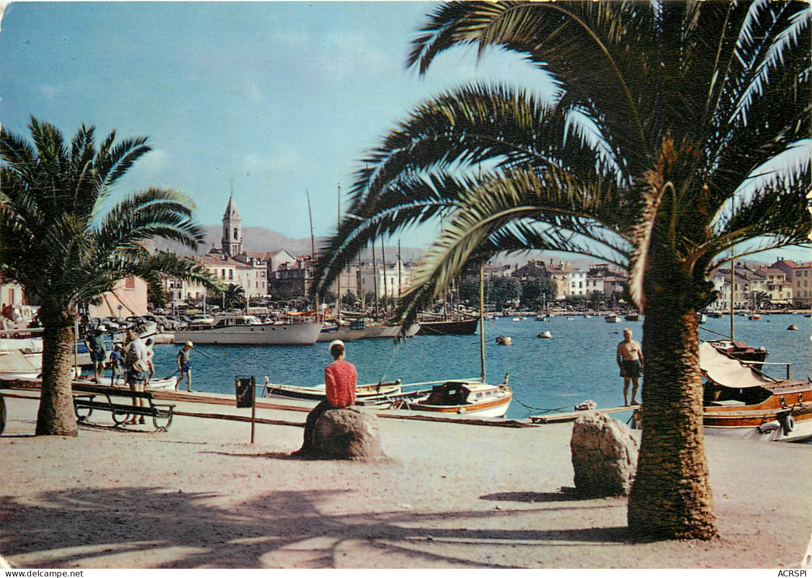 SANARY SUR MER Un Coin Du Port 4(scan Recto Verso)ME2665 - Sanary-sur-Mer