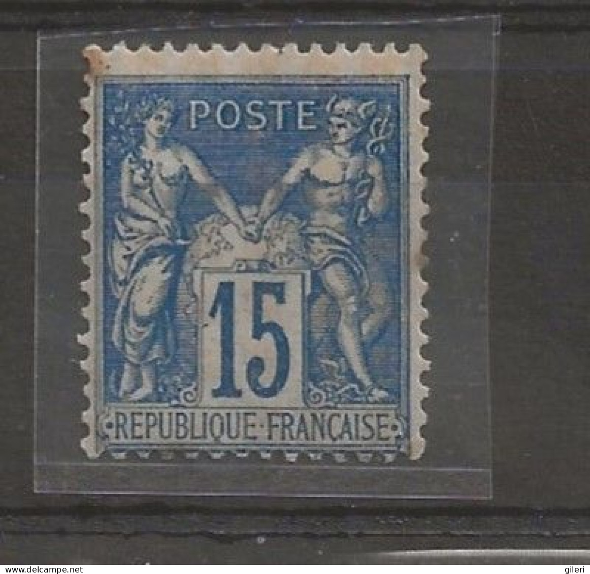 N 90 Neuf Variété Recto Verso - 1876-1898 Sage (Type II)