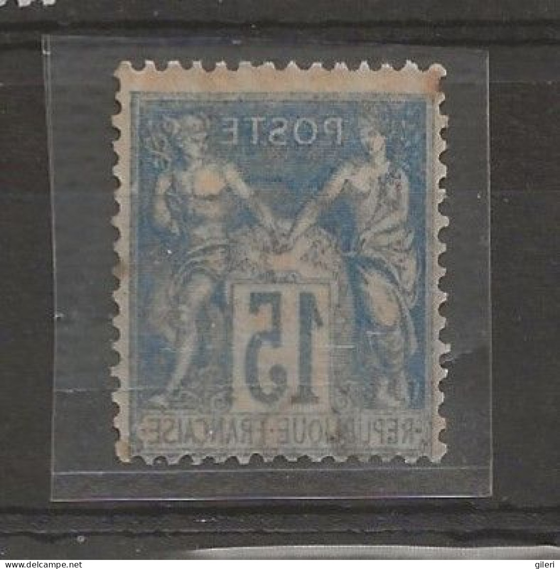 N 90 Neuf Variété Recto Verso - 1876-1898 Sage (Type II)