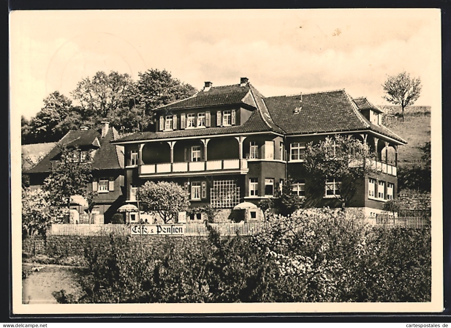 AK Kirschhausen Im Odenwald, Pension Und Cafe Villa Rosemarie  - Odenwald