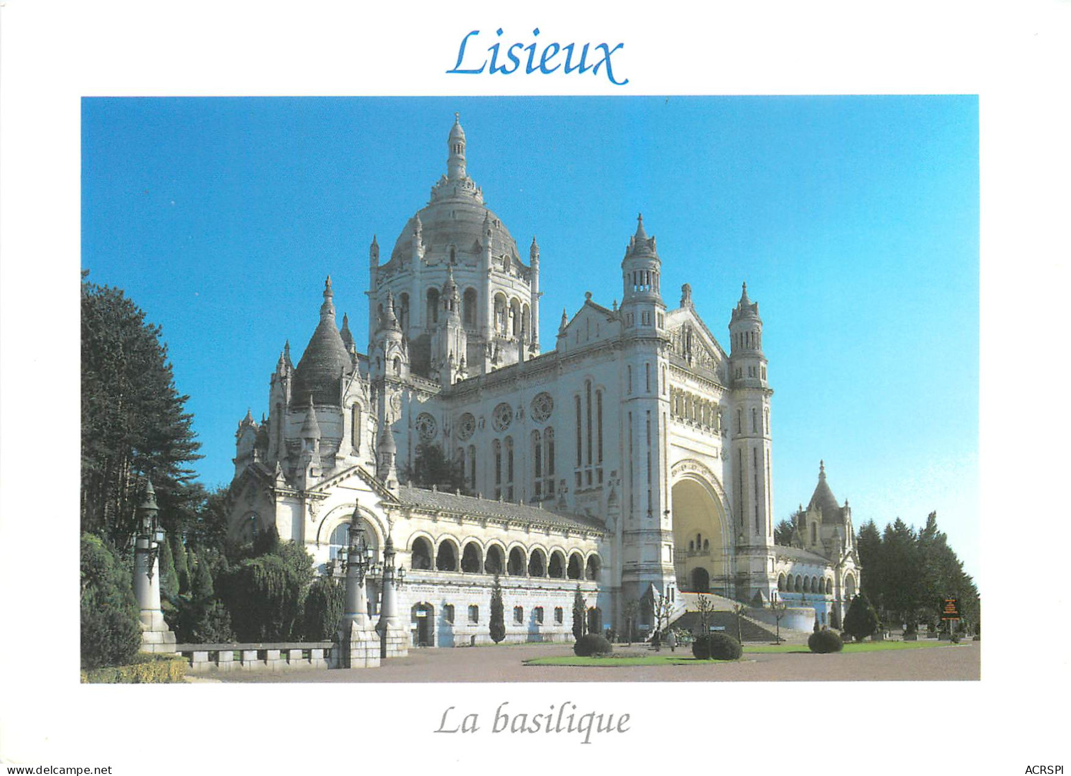 LISIEUX La Basilique 15(scan Recto Verso)ME2670 - Lisieux