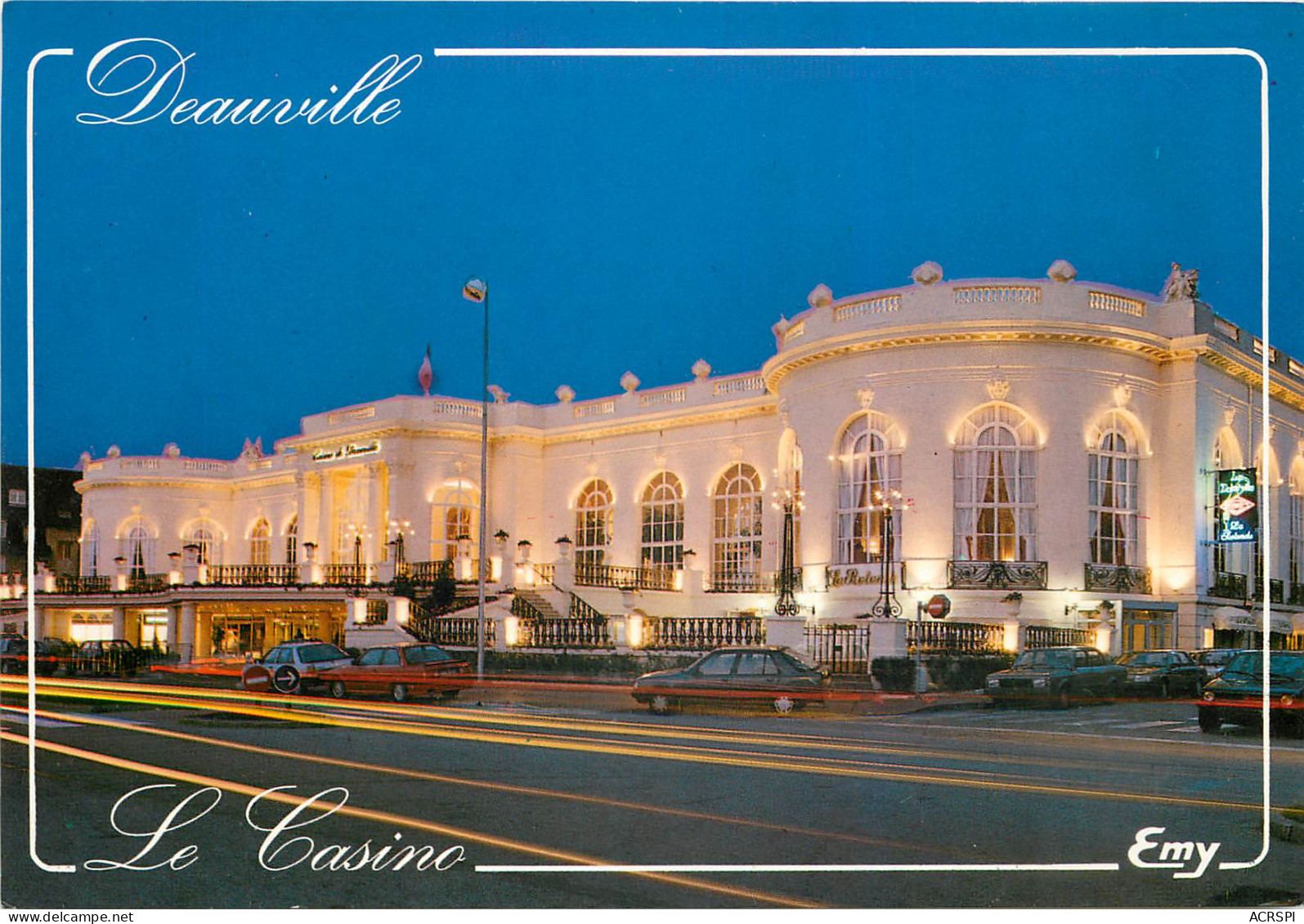 DEAUVILLE Le Casino Illumine 27(scan Recto Verso)ME2671 - Deauville
