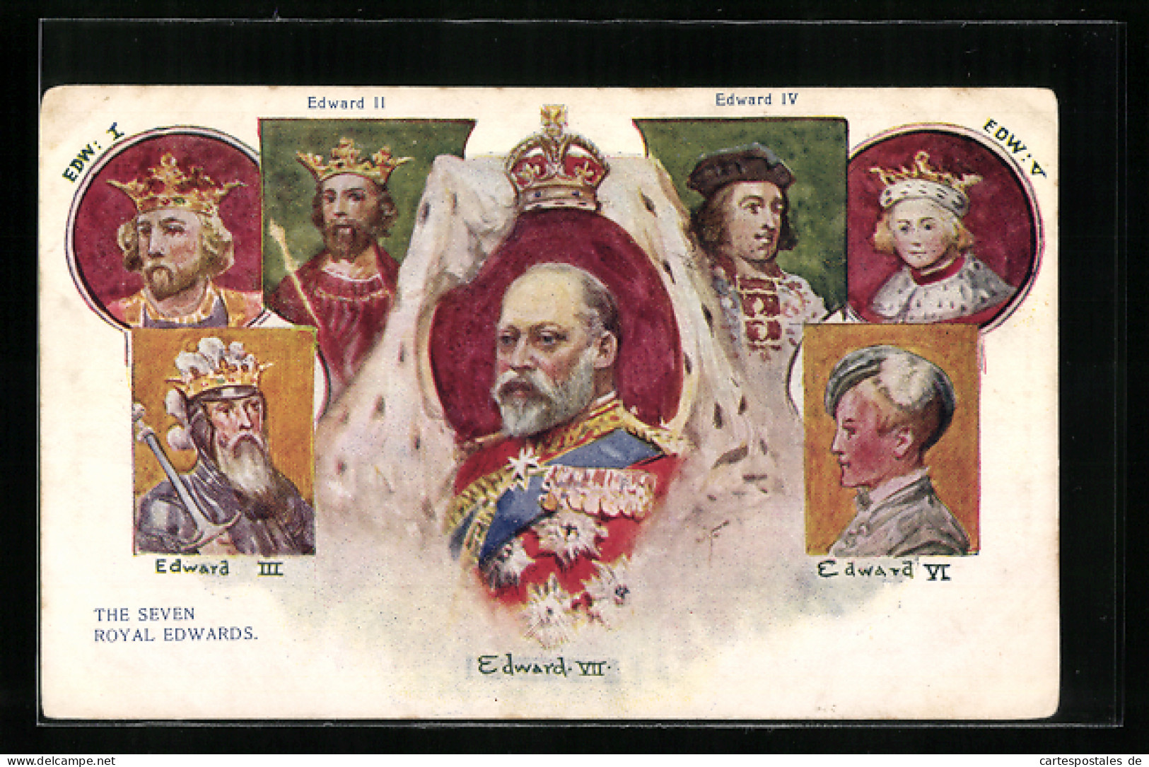 Pc The Seven Royal Edwards  - Koninklijke Families