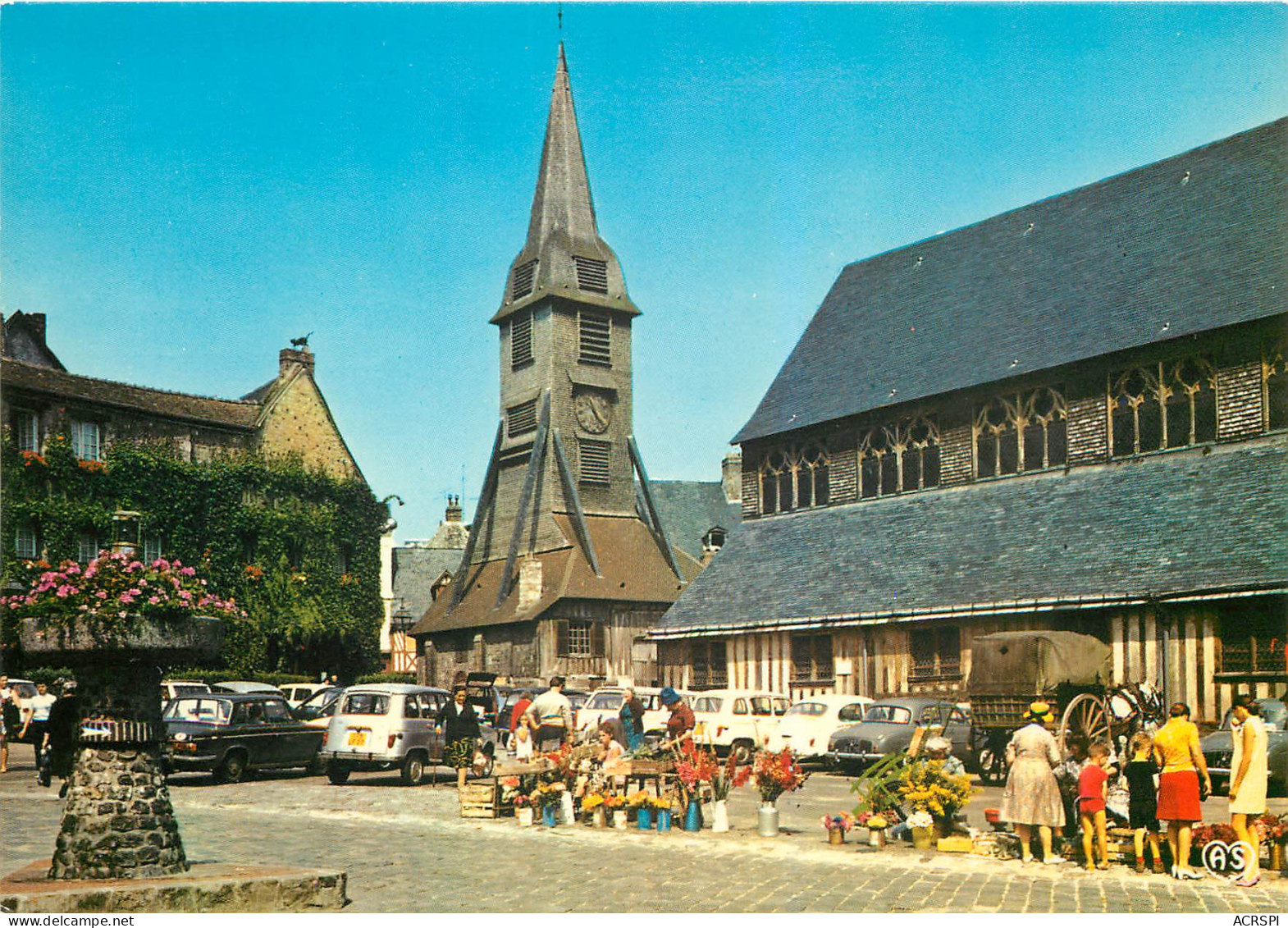 HONFLEUR Eglise Et Clocher Sainte Catherine 13(scan Recto Verso)ME2673 - Honfleur