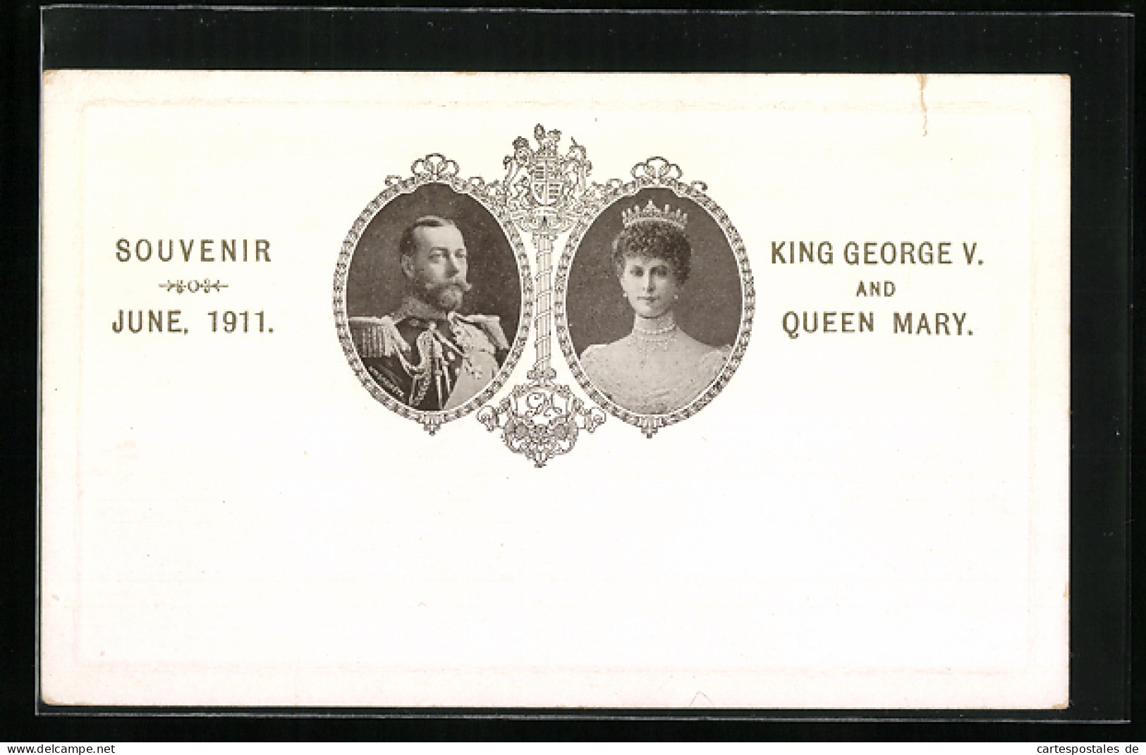 Pc King George V And Queen Mary, June 1911  - Königshäuser