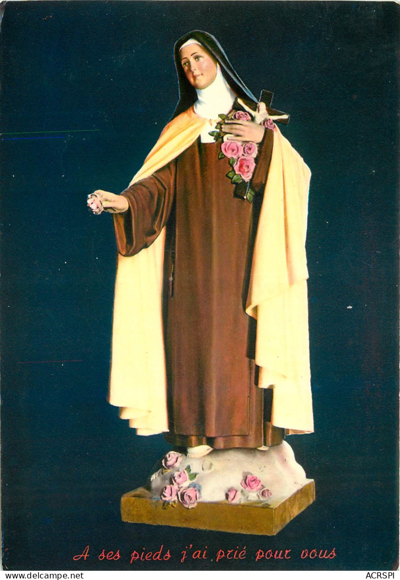 LISIEUX Statue De Sainte Therese Par Rp 3(scan Recto Verso)ME2674 - Lisieux