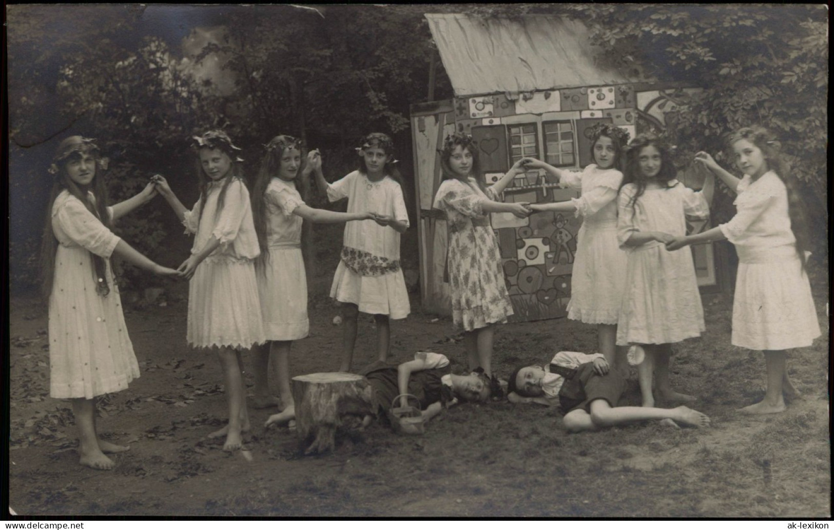 Ansichtskarte  Kinder Schauspiel Hensel Und Gretel 1936 - Portraits