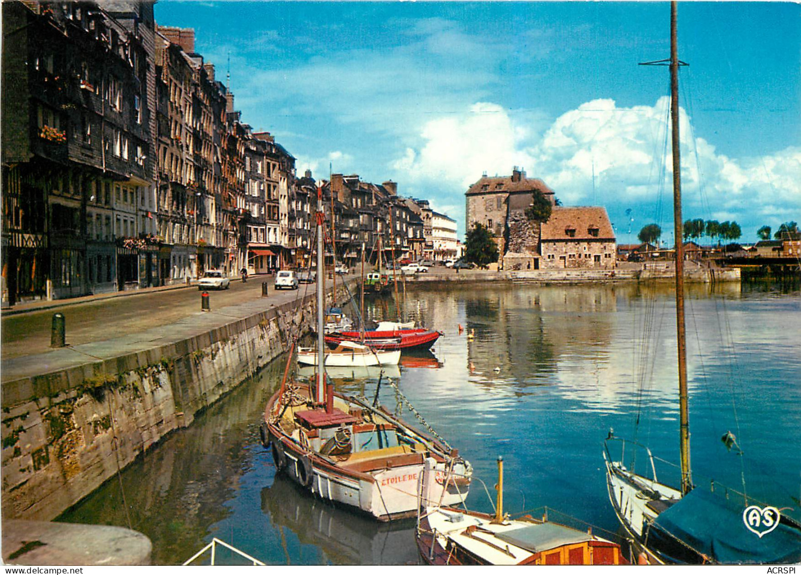 HONFLEUR Le Vieux Bassin Le Quai Ste Catherine Et La Lieutenace 24(scan Recto Verso)ME2674 - Honfleur