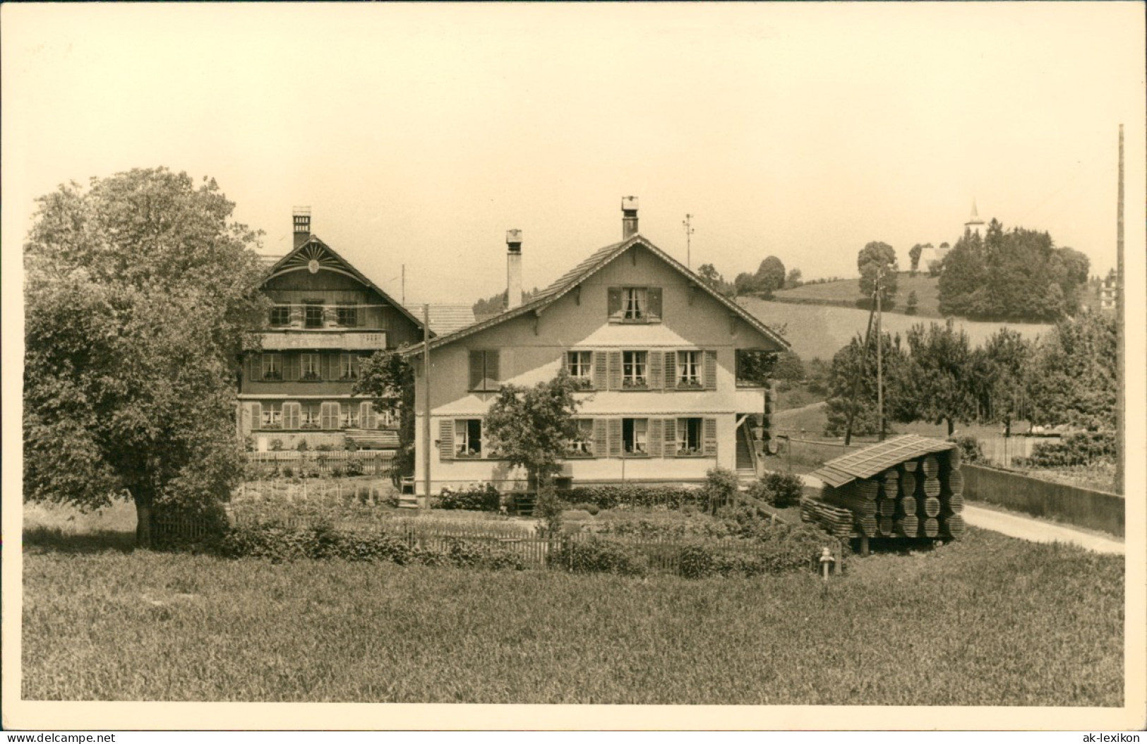 Ansichtskarte  Villen Am Stadtrand 1928 - Unclassified