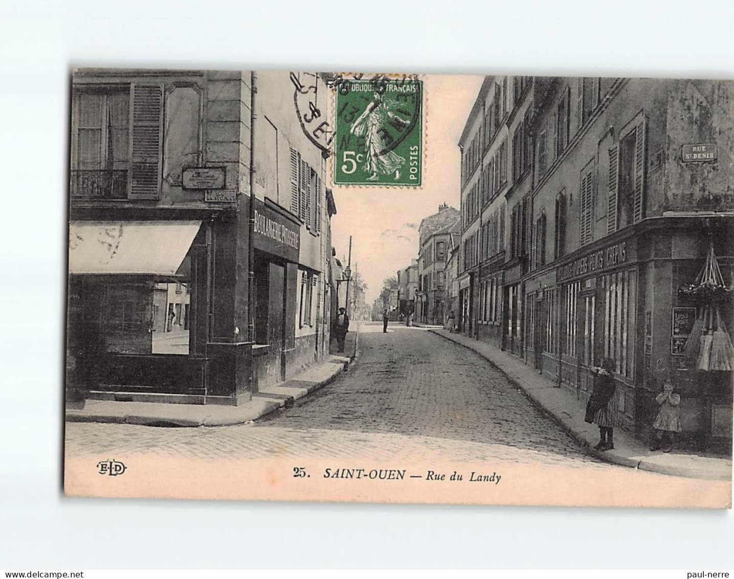 SAINT OUEN : Rue Du Landy - état - Saint Ouen