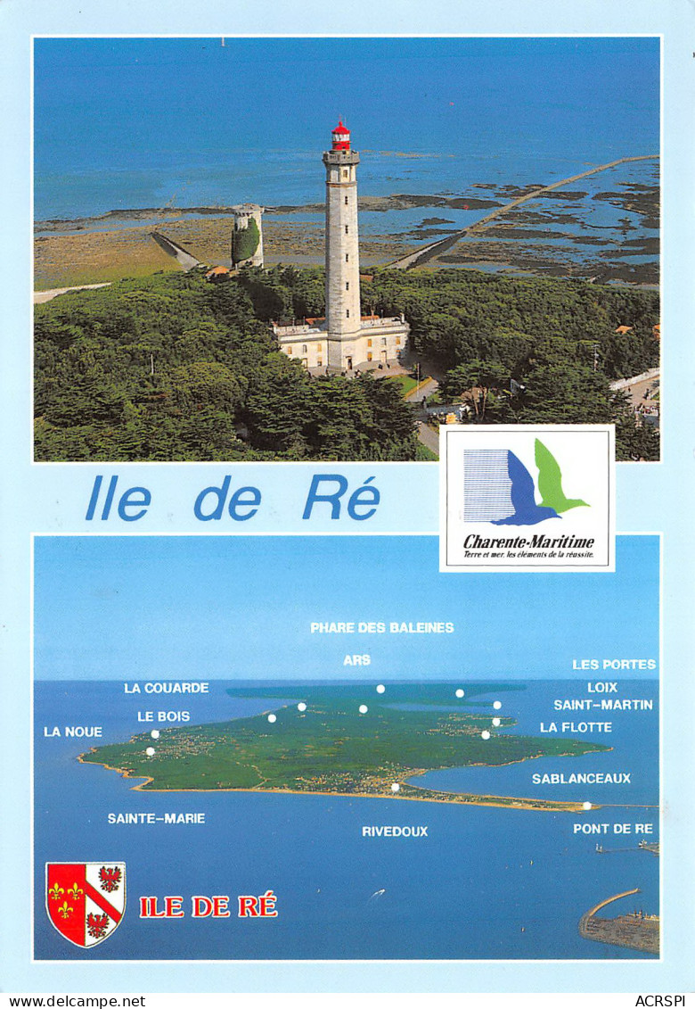 île De Ré Saint Clément Des Baleines Le Phare Des Baleines  Charente Maritime 19 (scan Recto Verso)ME2674TER - Ile De Ré