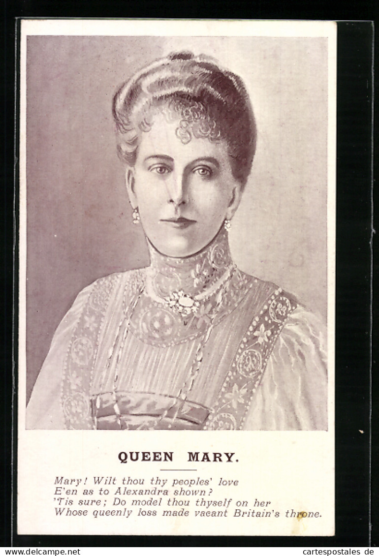 Pc Queen Mary Von England  - Koninklijke Families