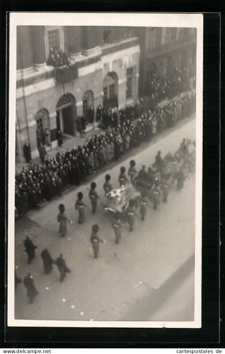 Pc The Passing Of King George V  - Koninklijke Families