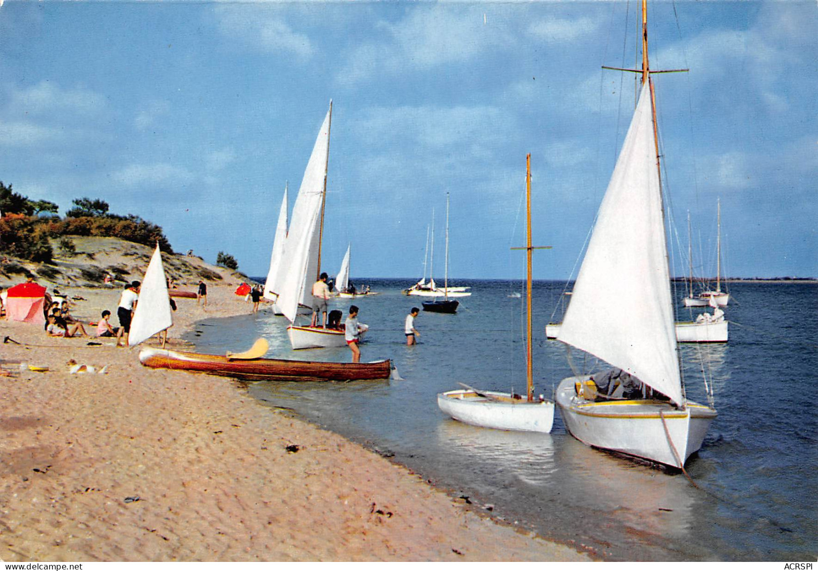 île De Ré LES PORTES EN Ré Le Fier Plage De Trousse Chemiseles Voiliers  36 (scan Recto Verso)ME2674TER - Ile De Ré