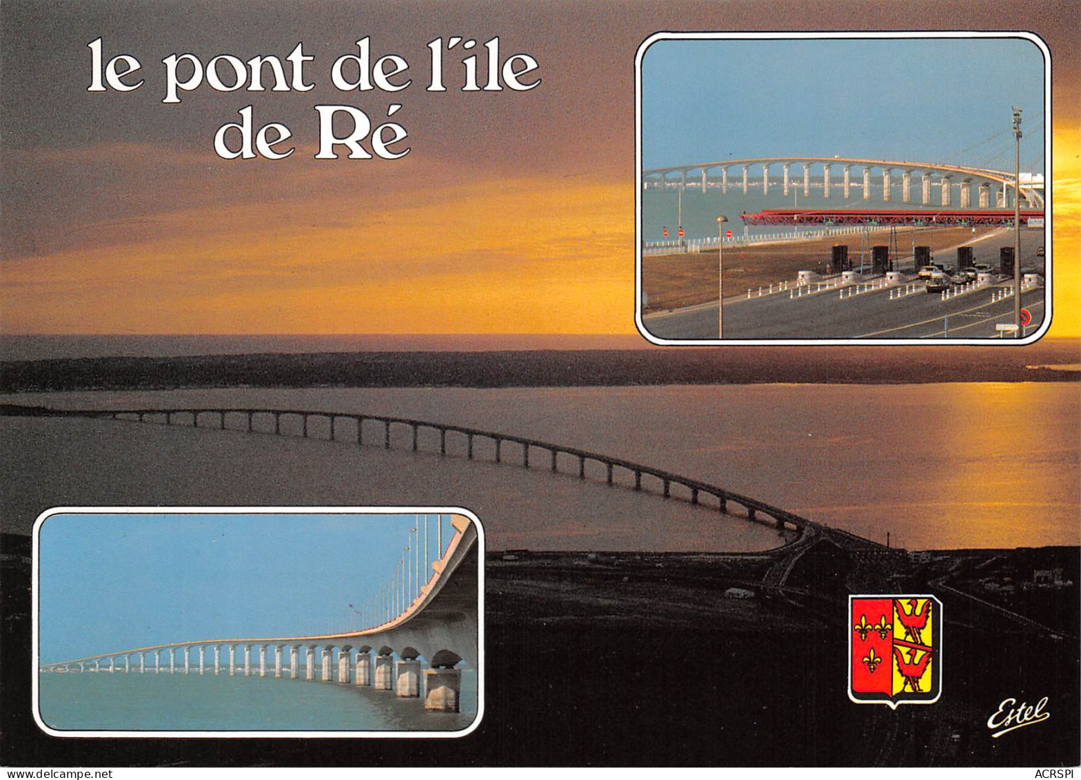 ÎLE DE Ré Le Pont  18 (scan Recto Verso)ME2674UND - Ile De Ré