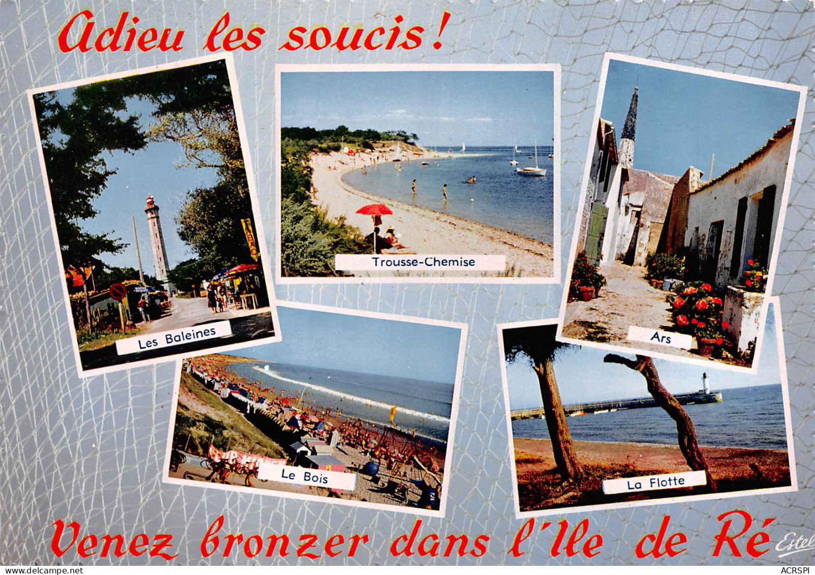 ÎLE DE Ré  Souvenir  32 (scan Recto Verso)ME2674UND - Ile De Ré