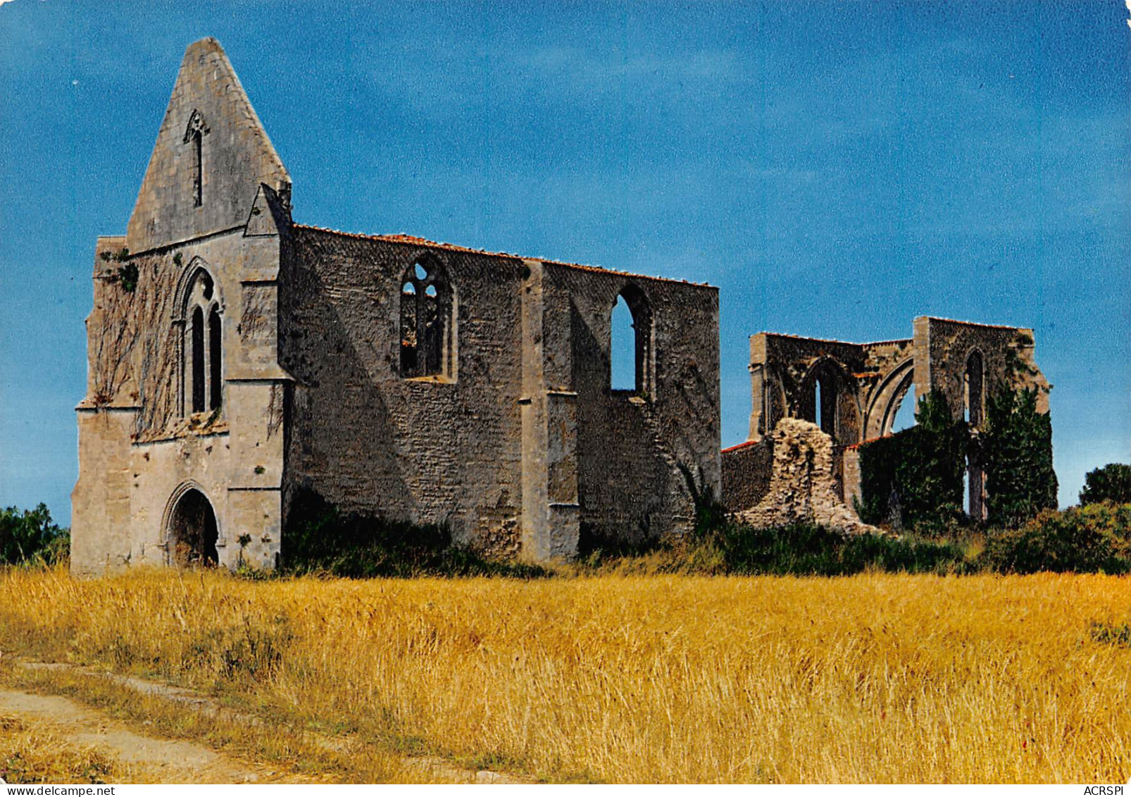 île De Ré  LA FLOTTE  L'abbaye Notre-Dame-de-Ré Des Châteliers  13 (scan Recto Verso)ME2674VIC - Ile De Ré