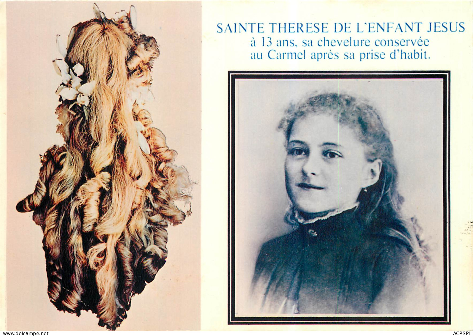 LISIEUX Ste Therese De L Enfant Jesus 4(scan Recto Verso)ME2675 - Lisieux