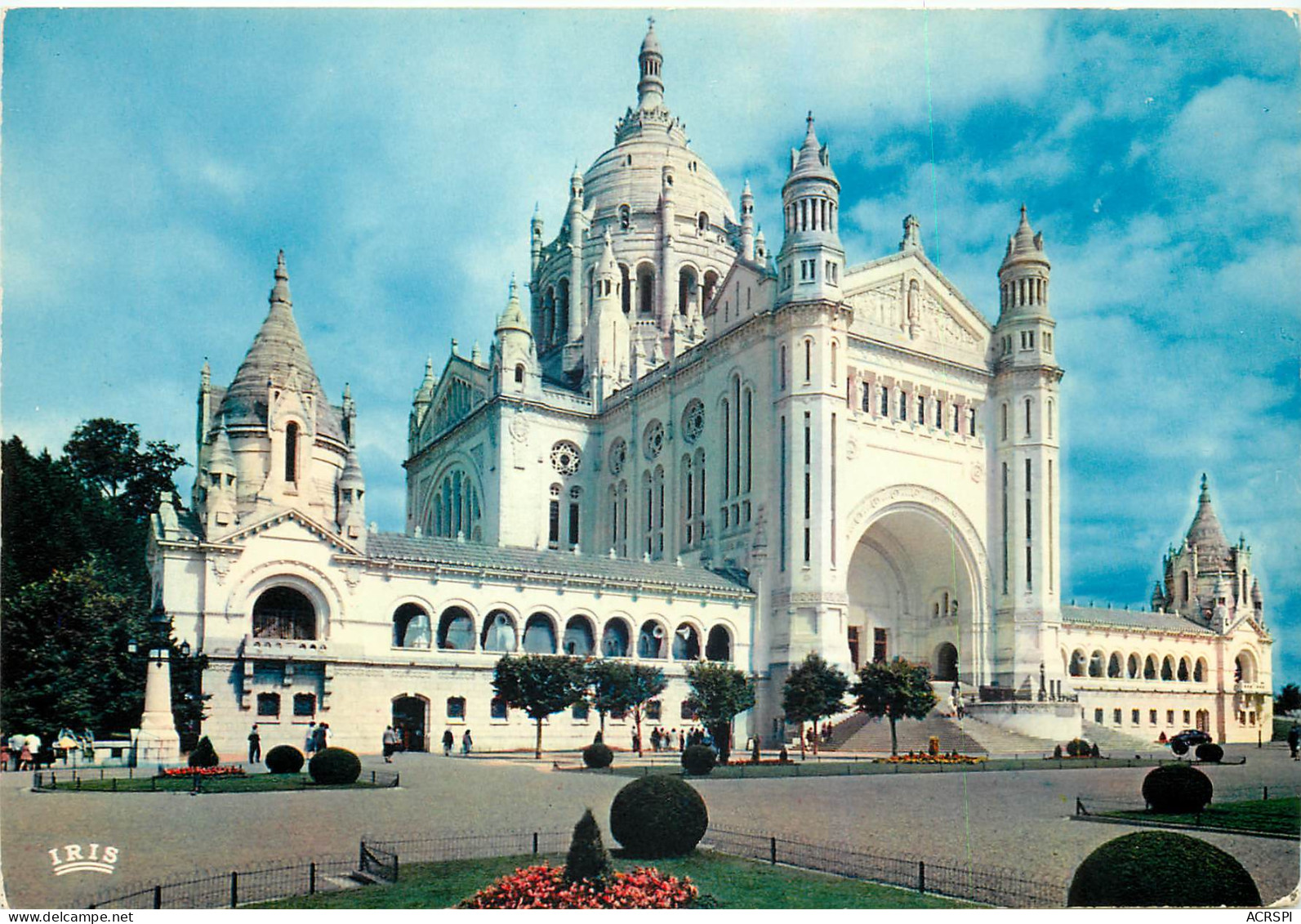 LISIEUX Vue Vers La Basilique 8(scan Recto Verso)ME2675 - Lisieux