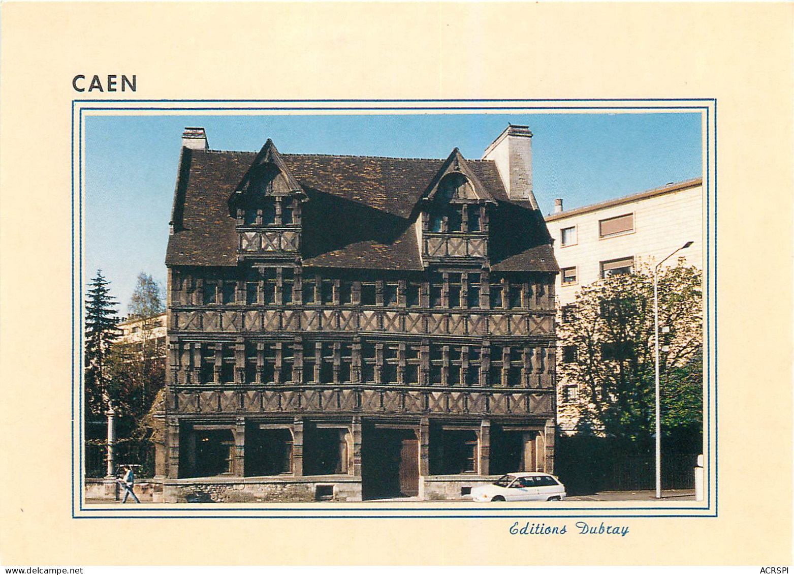 CAEN La Maison Des Quatrans Rue De Geole 18(scan Recto Verso)ME2675 - Caen