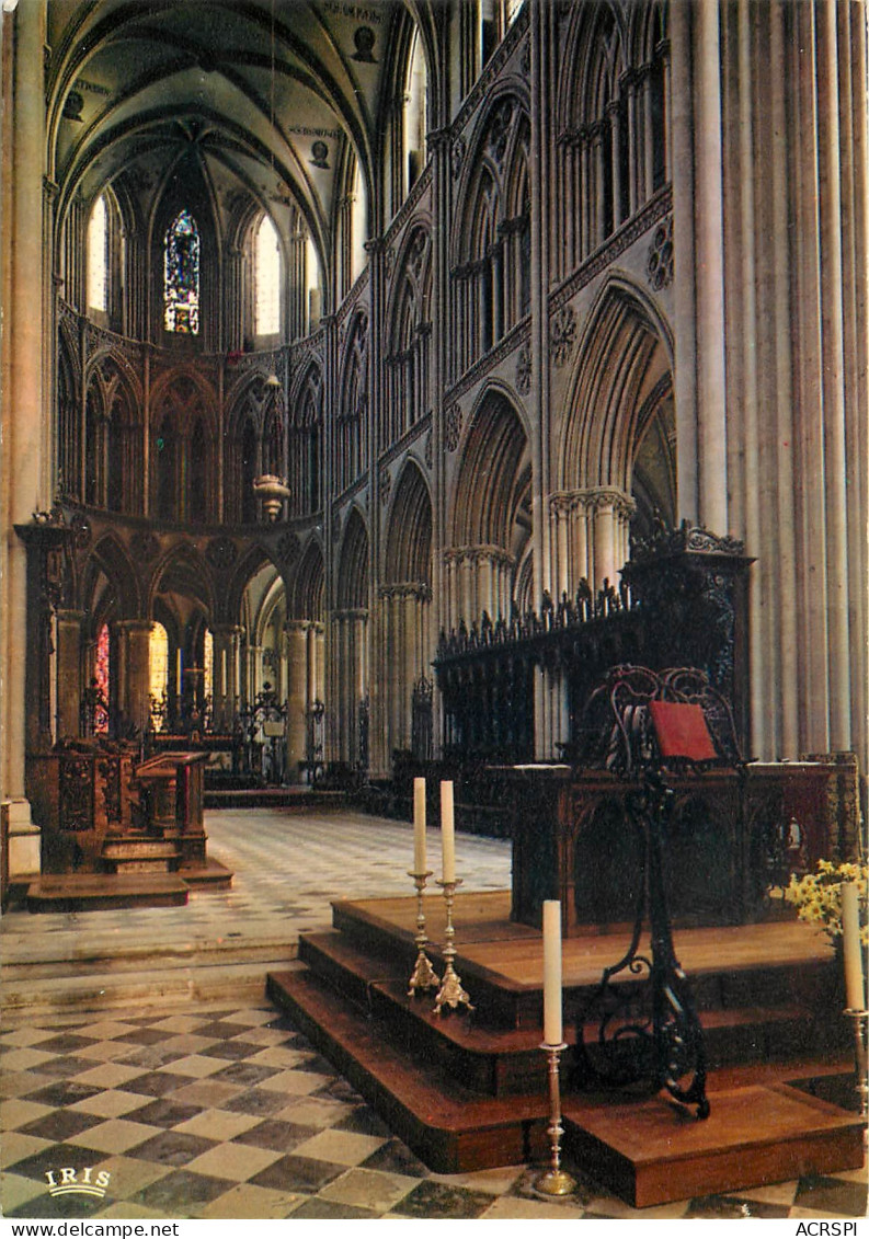 BAYEUX Interieur De La Cathedrale Le Choeur 3 (scan Recto Verso)ME2676 - Bayeux