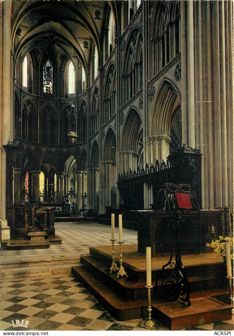 BAYEUX  Interieur De La Cathedrale Le Choeur 7(scan Recto Verso)ME2676 - Bayeux