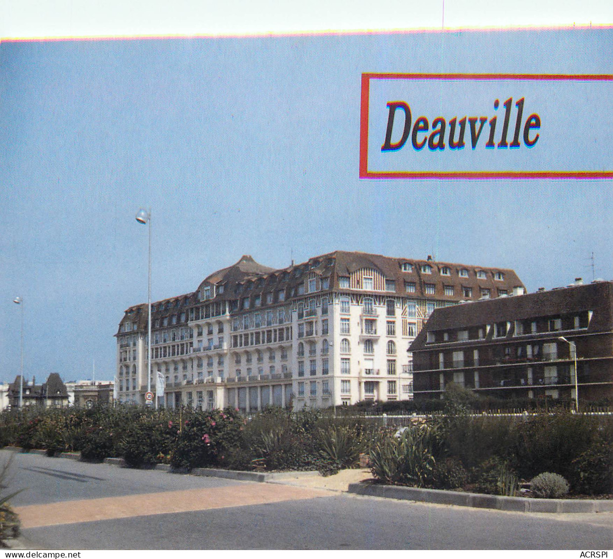 DEAUVILLE Hotel Le Royal 16(scan Recto Verso)ME2676 - Deauville