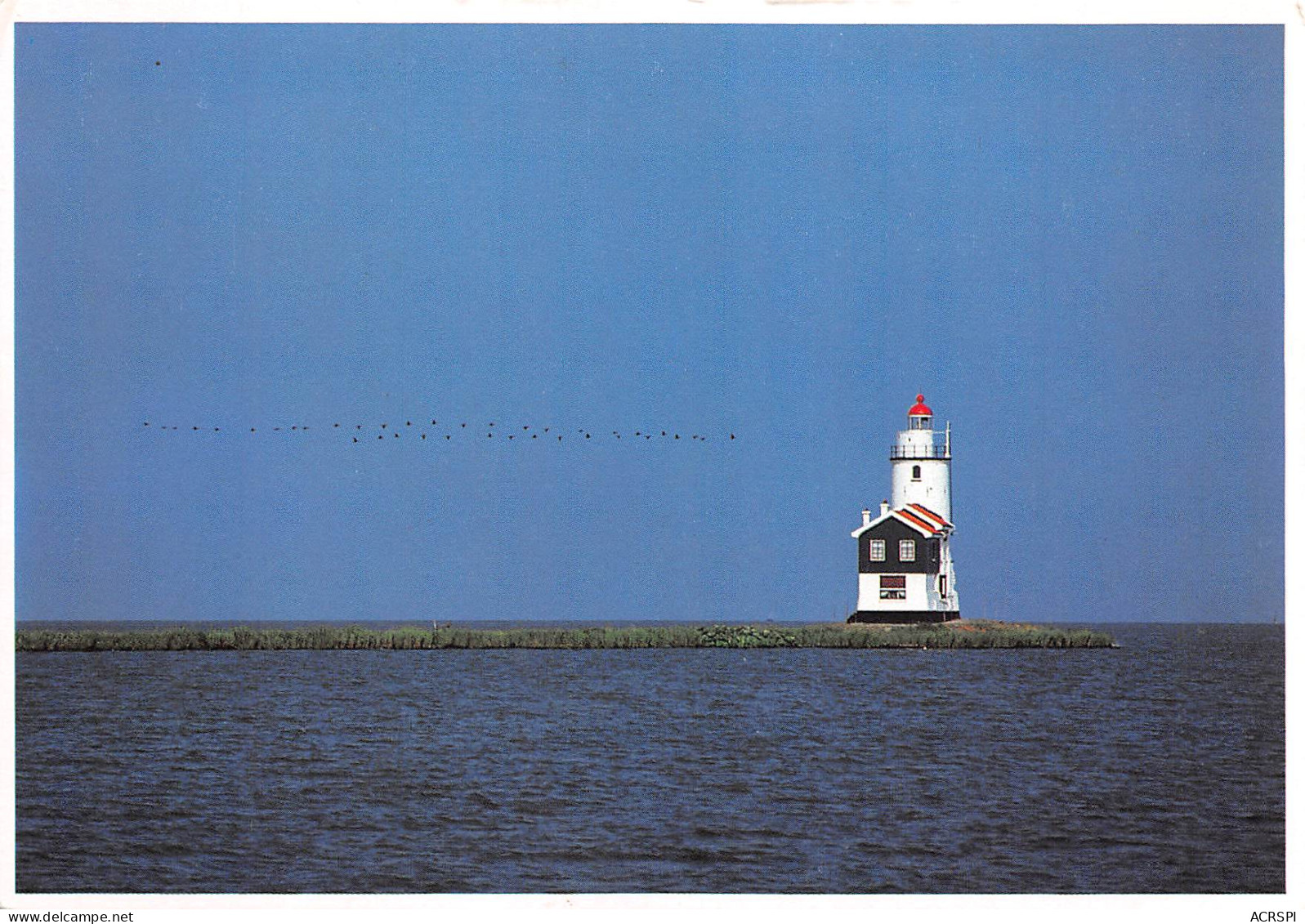 Lighthouse MARKEN Holland 1983 Henk Van Der Leeden 1(scan Recto Verso)ME2676BIS - Marken