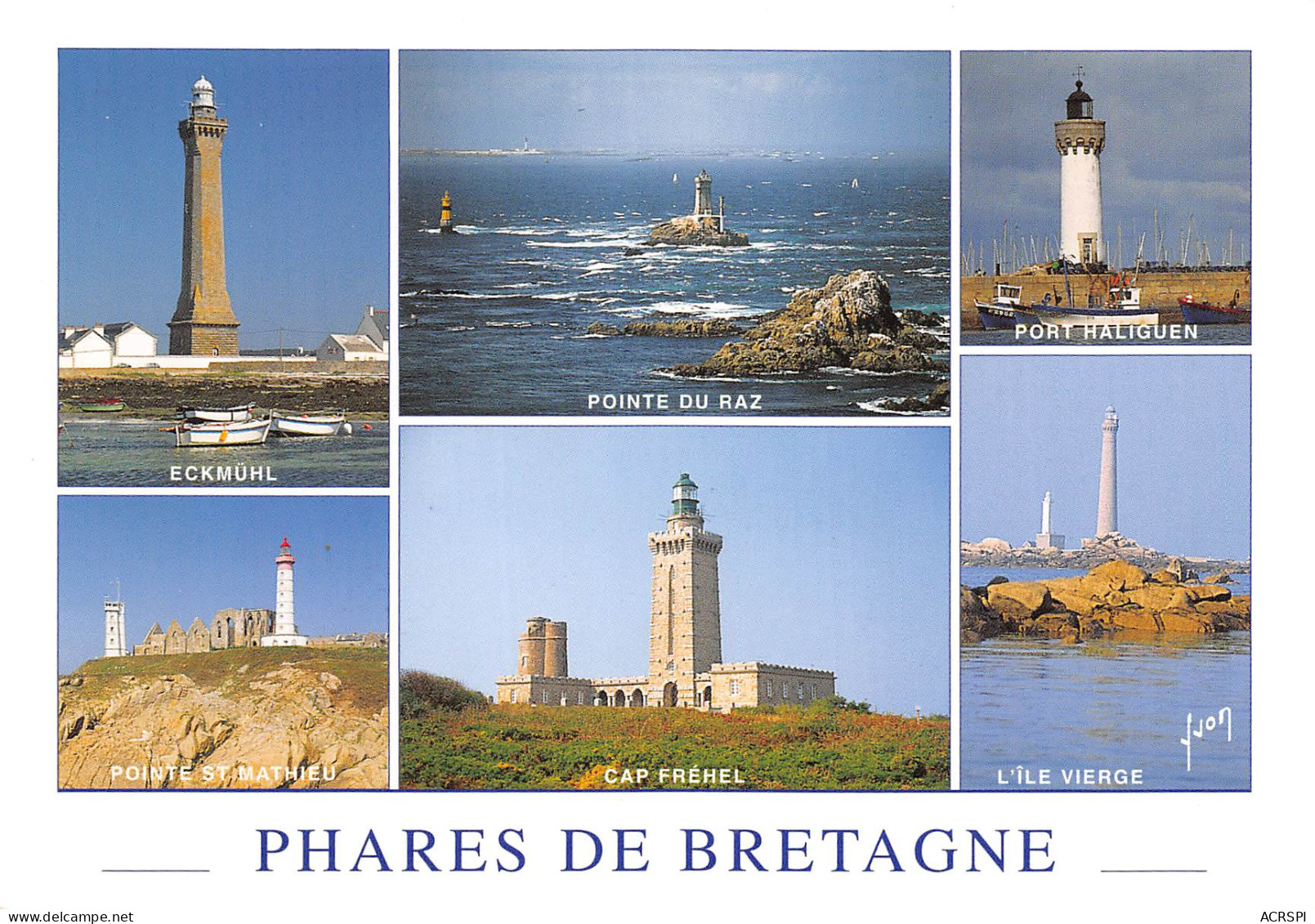 PHARES DE BRETAGNE  16 (scan Recto Verso)ME2676BIS - Bretagne