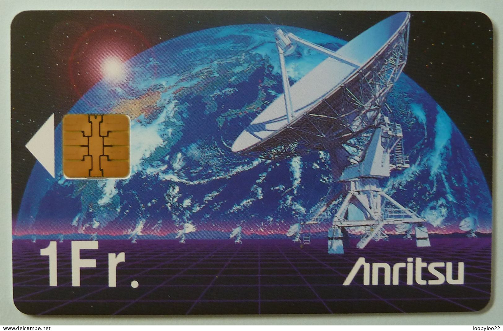 JAPAN / SWITZERLAND - Chip - Anritsu - Telecom '95 - Geneva - 1Fr - Used - Schweiz