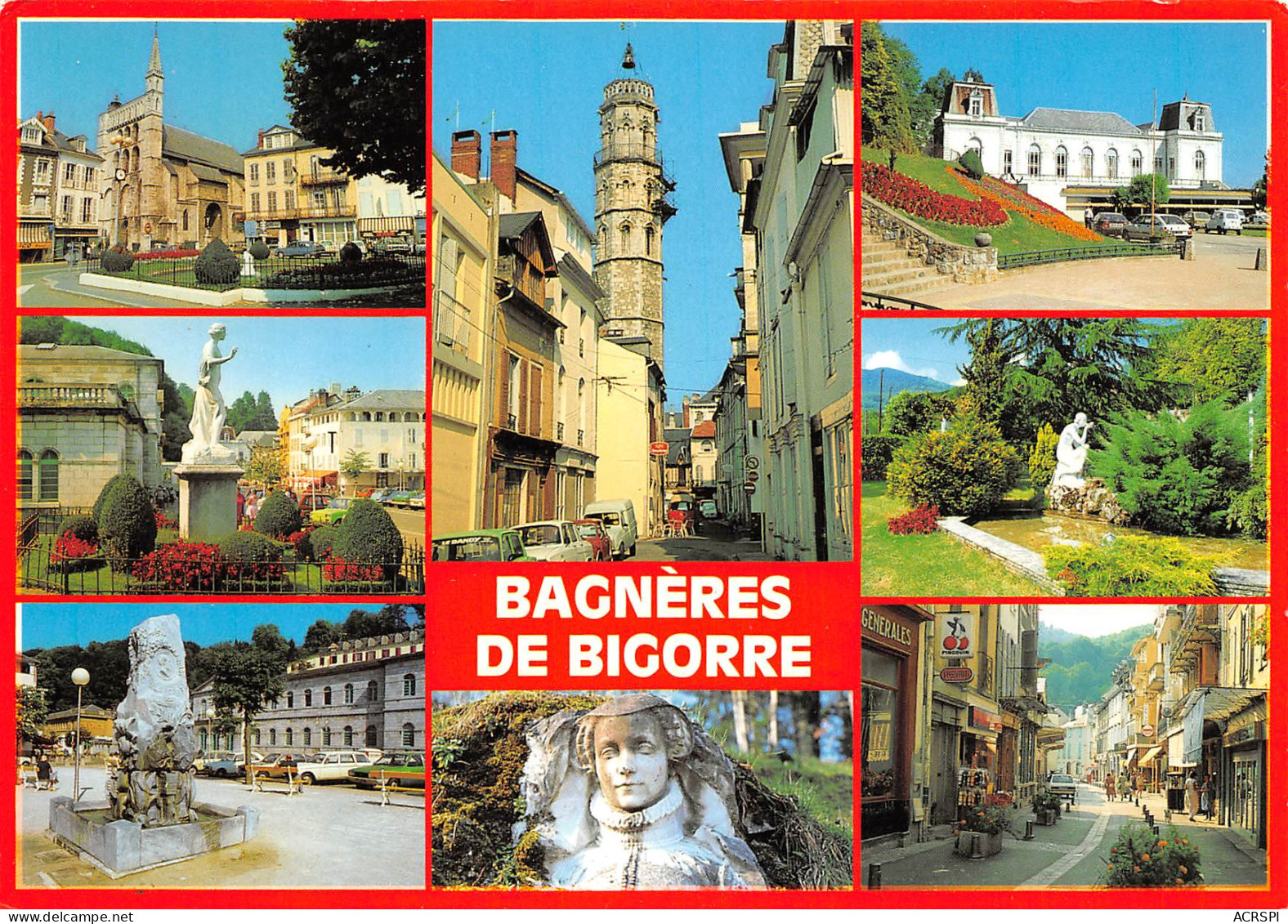 BAGNERES DE BIGORRE  Divers Vues  32 (scan Recto Verso)ME2676BIS - Bagneres De Bigorre