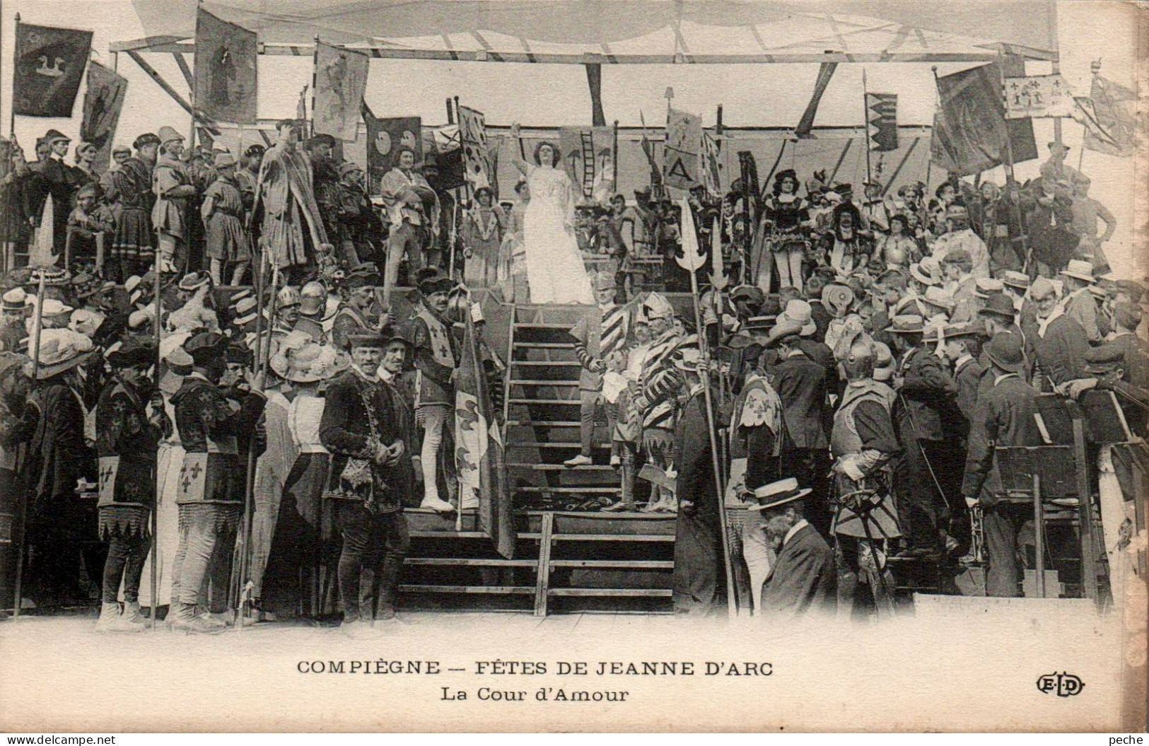 N°1550 W -cpa Compiègne -fêtes De Jeanne D'Arc- - Compiegne