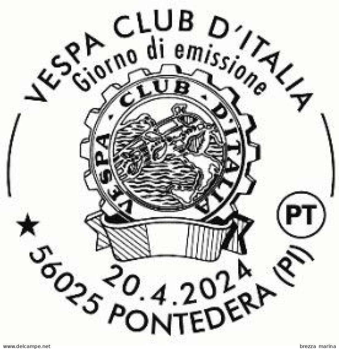 Nuovo - MNH - ITALIA - 2024 - 75 Anni Di Vespa Club D’Italia – Ciclomotore – Scooter - B 50 G - 2021-...: Ungebraucht