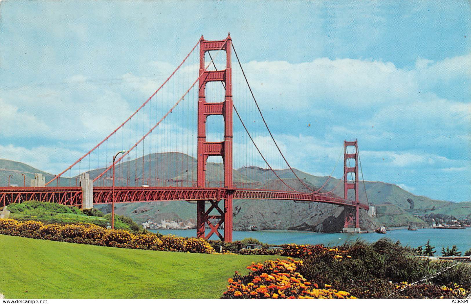 GOLDEN GATE BRIDGE SAN FRANCISCO BAY Bridge Pont 3 (scan Recto Verso)ME2676TER - San Francisco