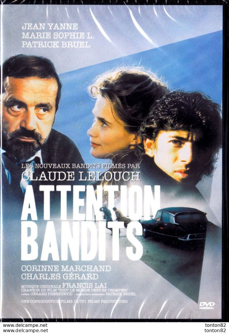 Attention, Bandits  - Film De Claude Lelouch - Jean Yanne - Marie Sophie L. / Patrick Bruel . - Acción, Aventura