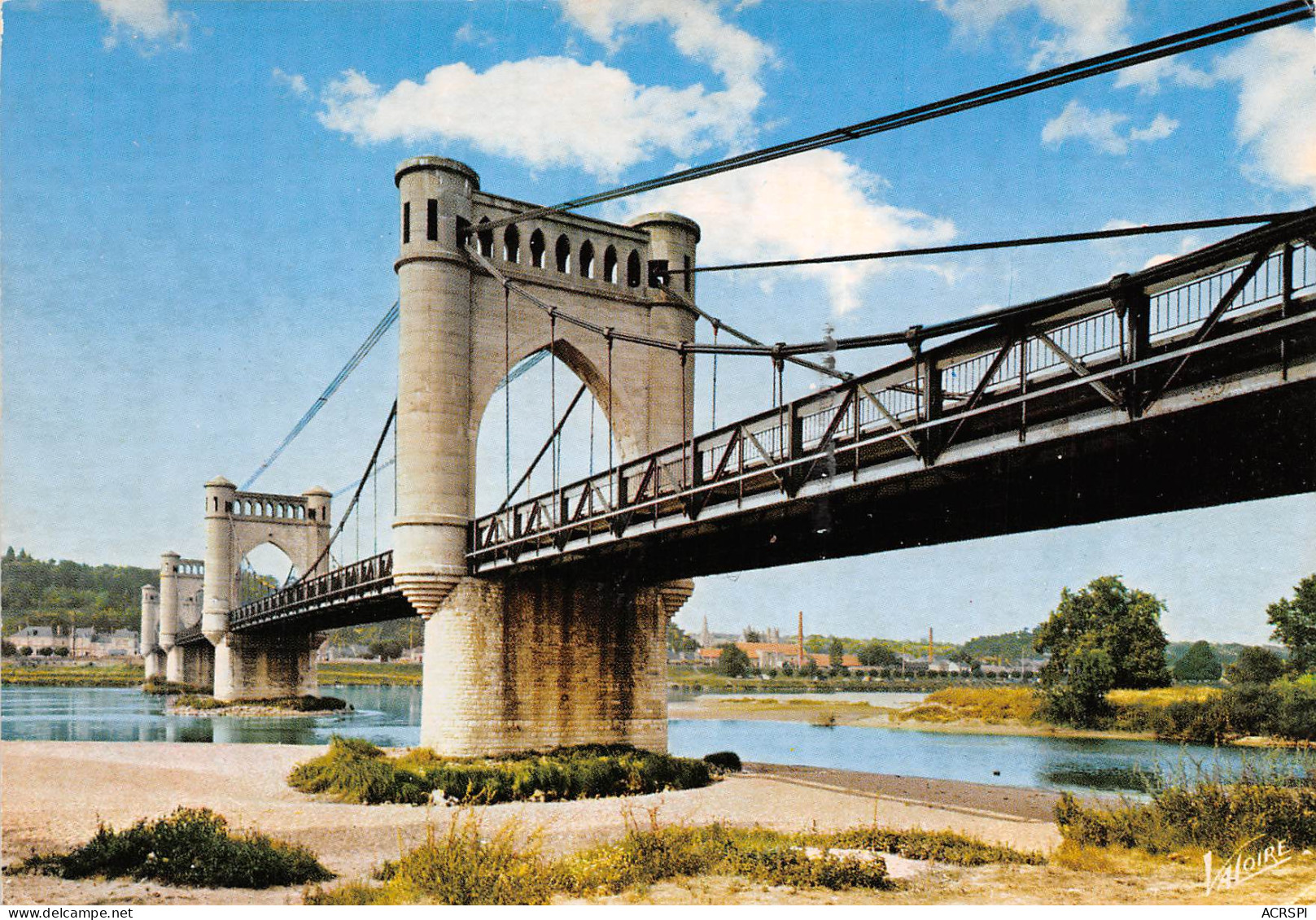 LANGEAIS  Le Pont Sur La Loire  15 (scan Recto Verso)ME2676TER - Langeais