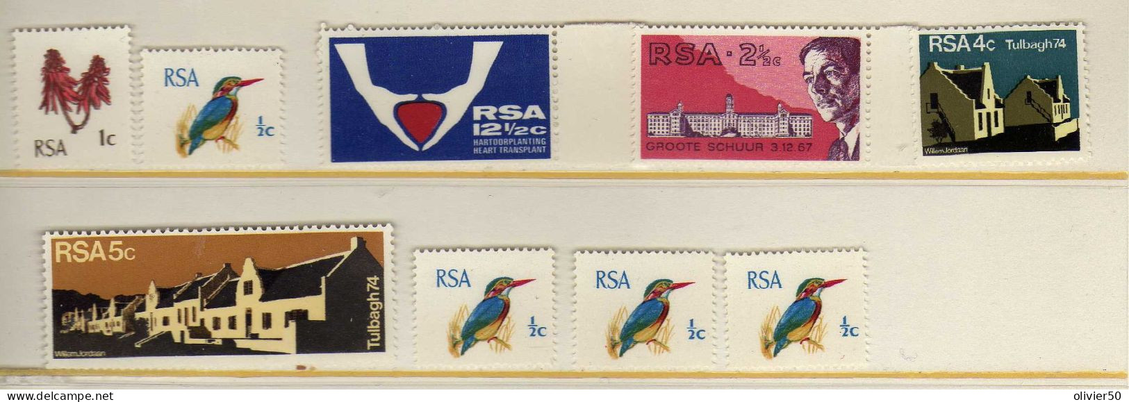 Afrique Du Sud - Faune  - Evenements - Neufs**/* - Unused Stamps