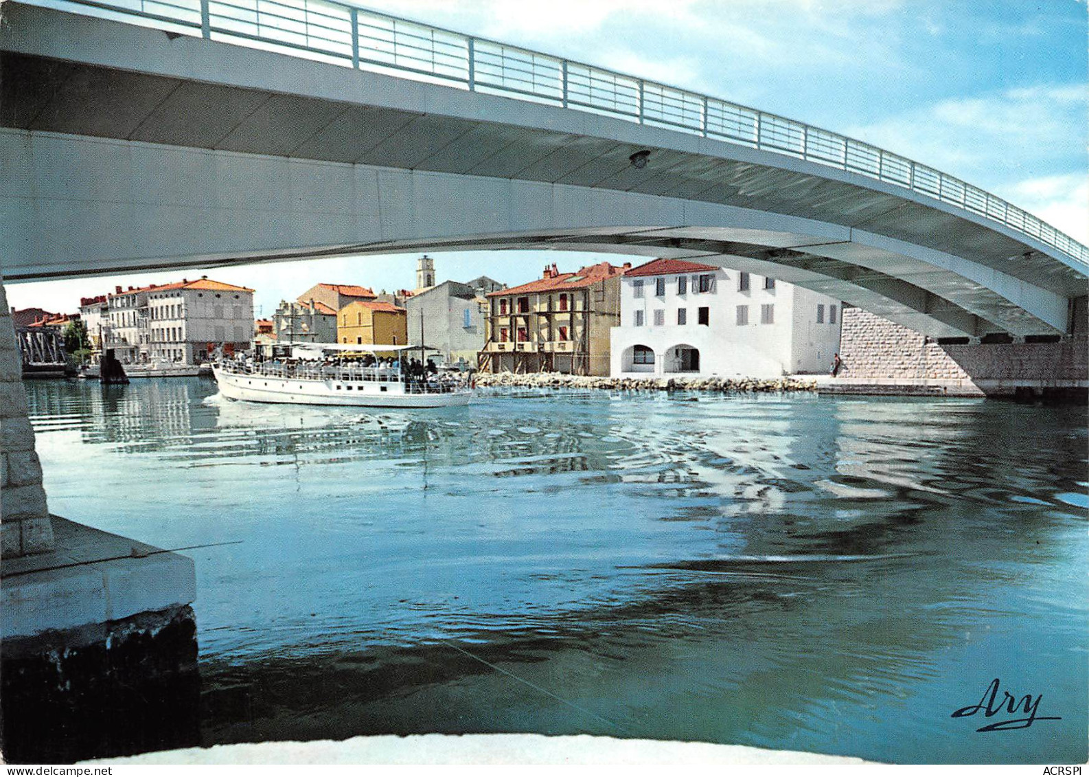 MARTIGUES Le Nouveau Pont Et Quartier De L'île  37 (scan Recto Verso)ME2676TER - Martigues