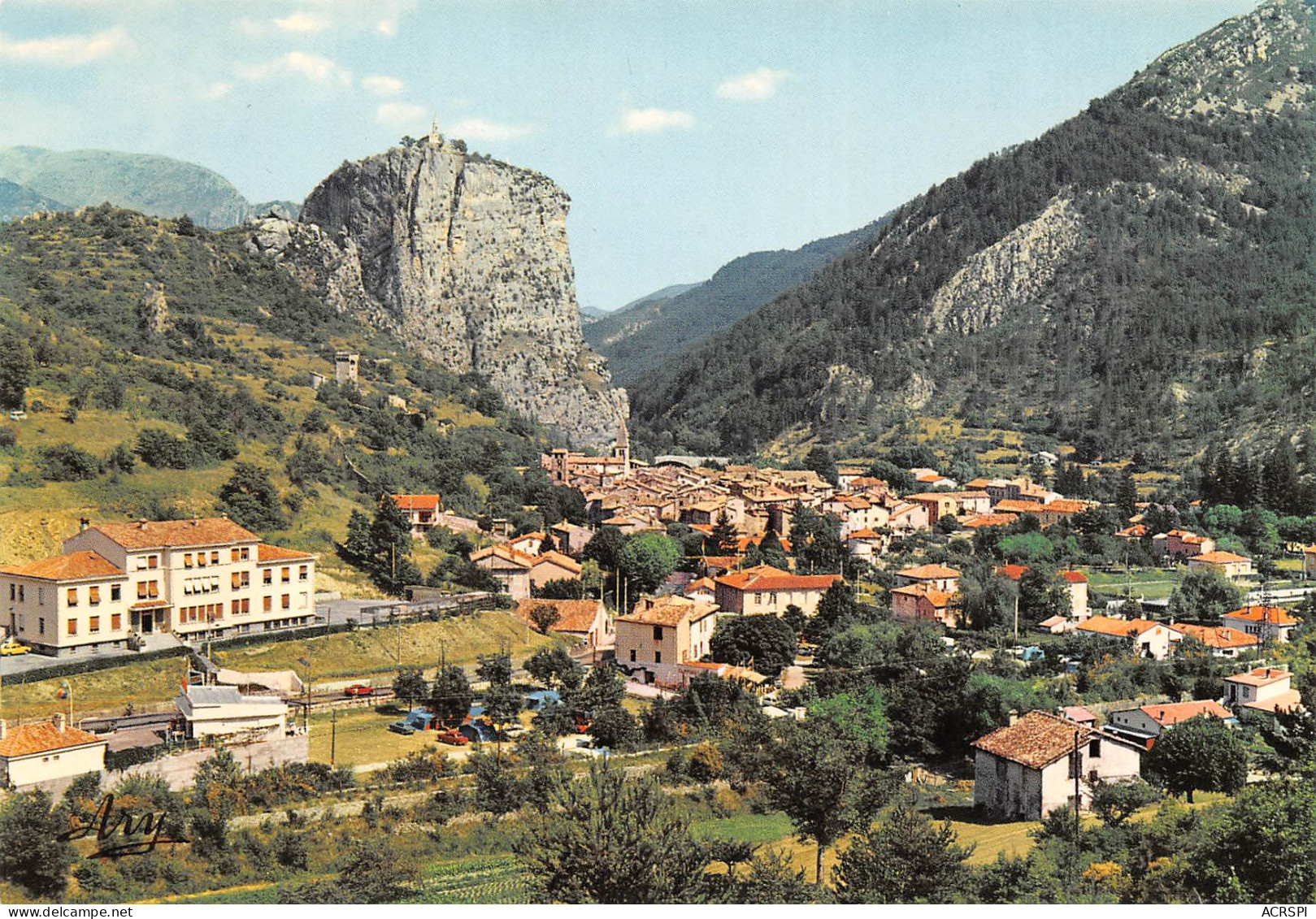 CASTELLANE  Vue Générale  30 (scan Recto Verso)ME2676UND - Manosque